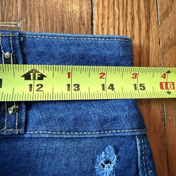 Pit Bull Jeans Distressed Skinny Embellished Brazilian REF# 24079 Size 8 30x28 - Picture 7 of 13